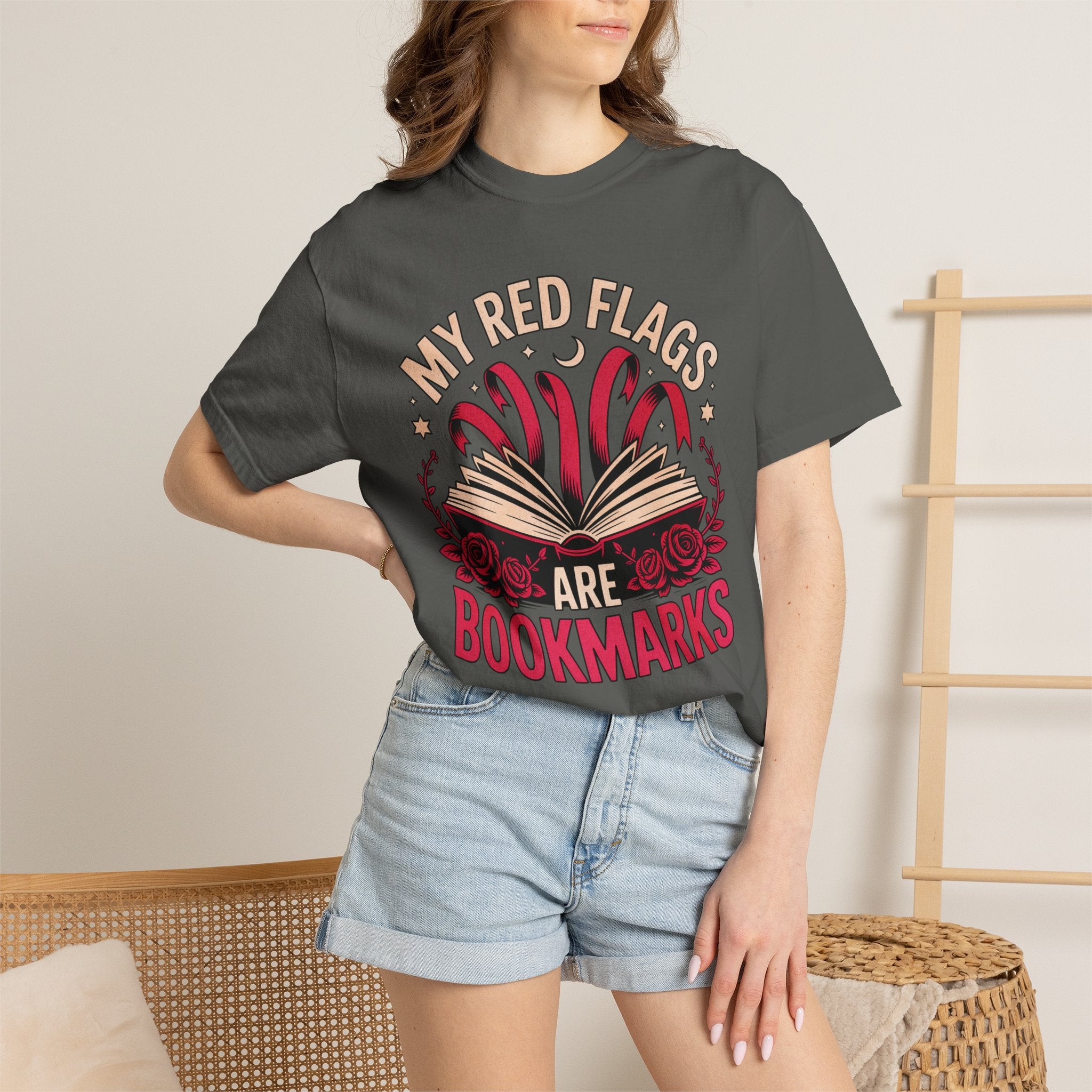My Red Flags Are Bookmarks T-Shirt