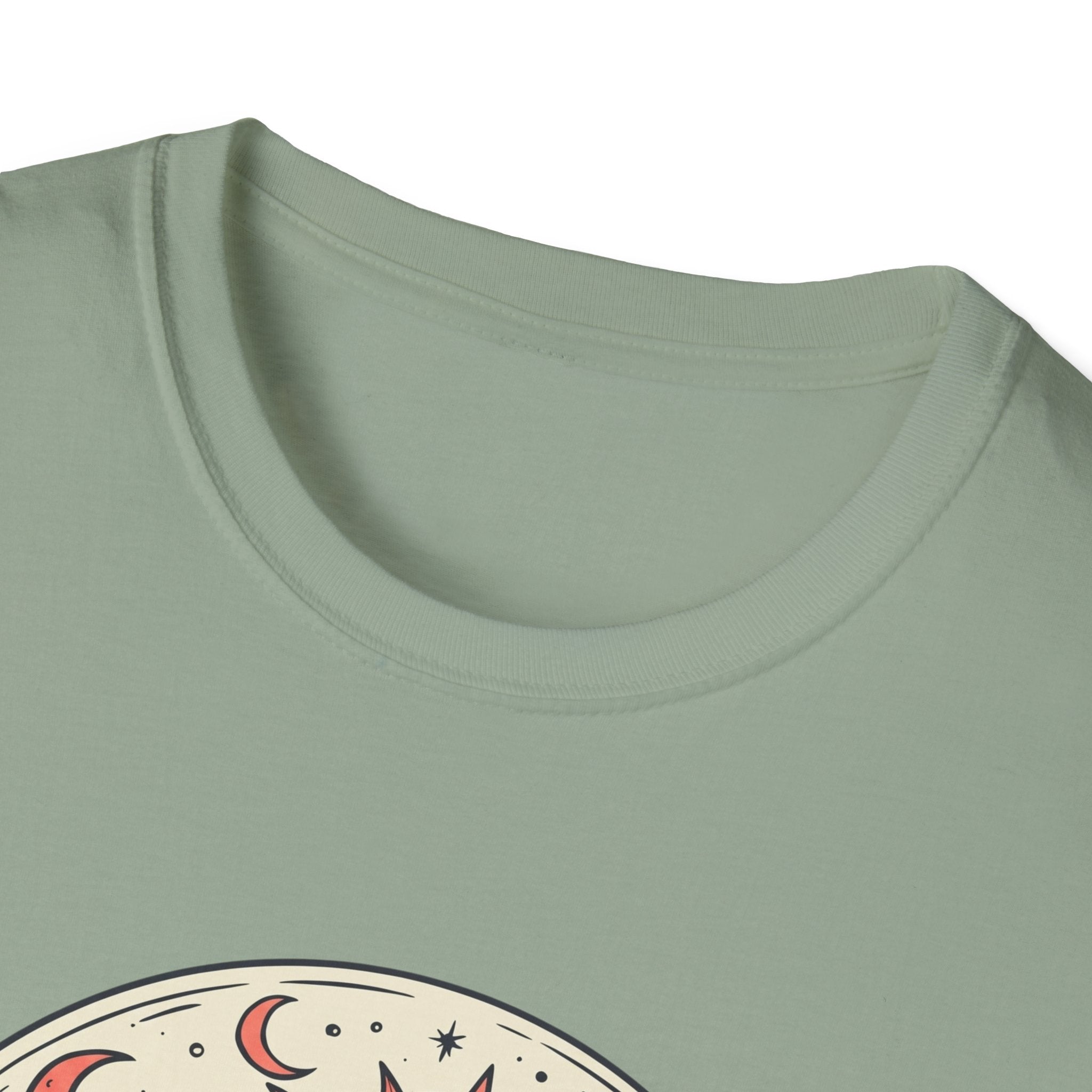 Moon Goddess Coral Graphic T-Shirt