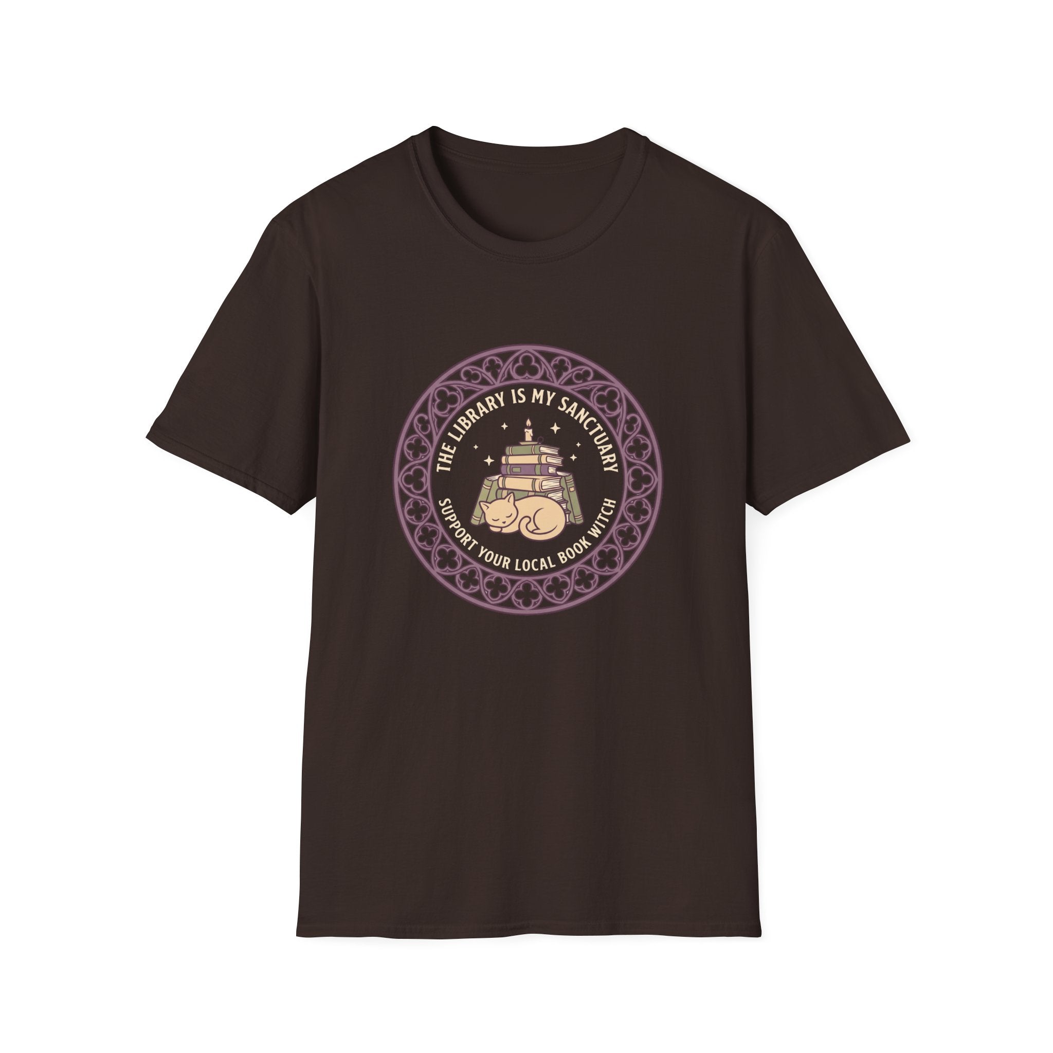 The Library is My Sanctuary T-Shirt