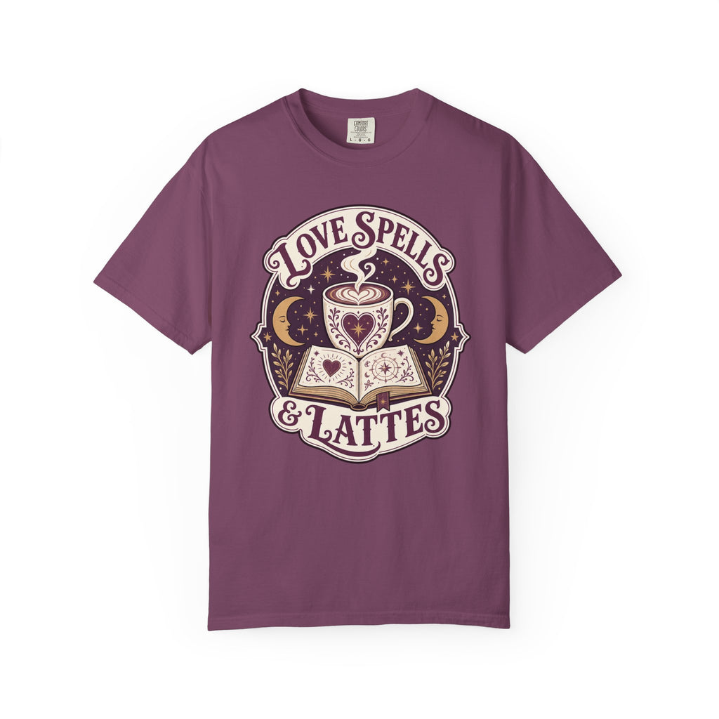 Love Spells & Lattes Crest T-Shirt