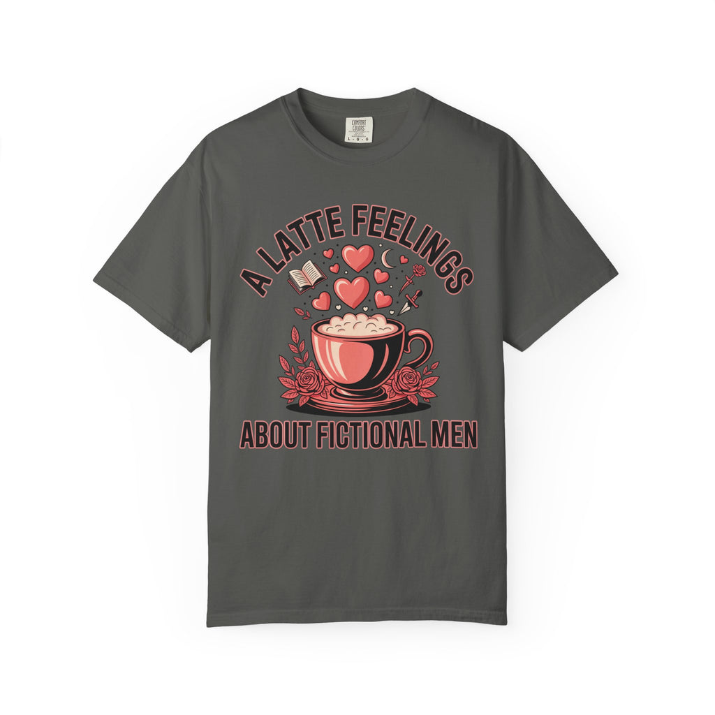 A Latte Feelings About Fictional Men T-Shirt