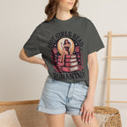 Hot Girls Read Romantasy Book Stack T-Shirt
