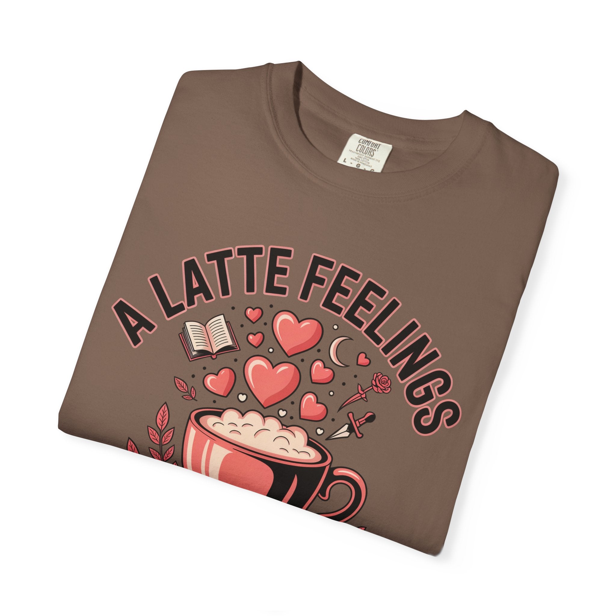 A Latte Feelings About Fictional Men T-Shirt