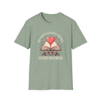 Reading Kissing Books With Swords T-Shirt