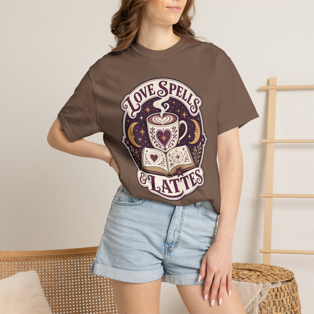Love Spells & Lattes Crest T-Shirt