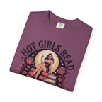 Hot Girls Read Romantasy Book Stack T-Shirt