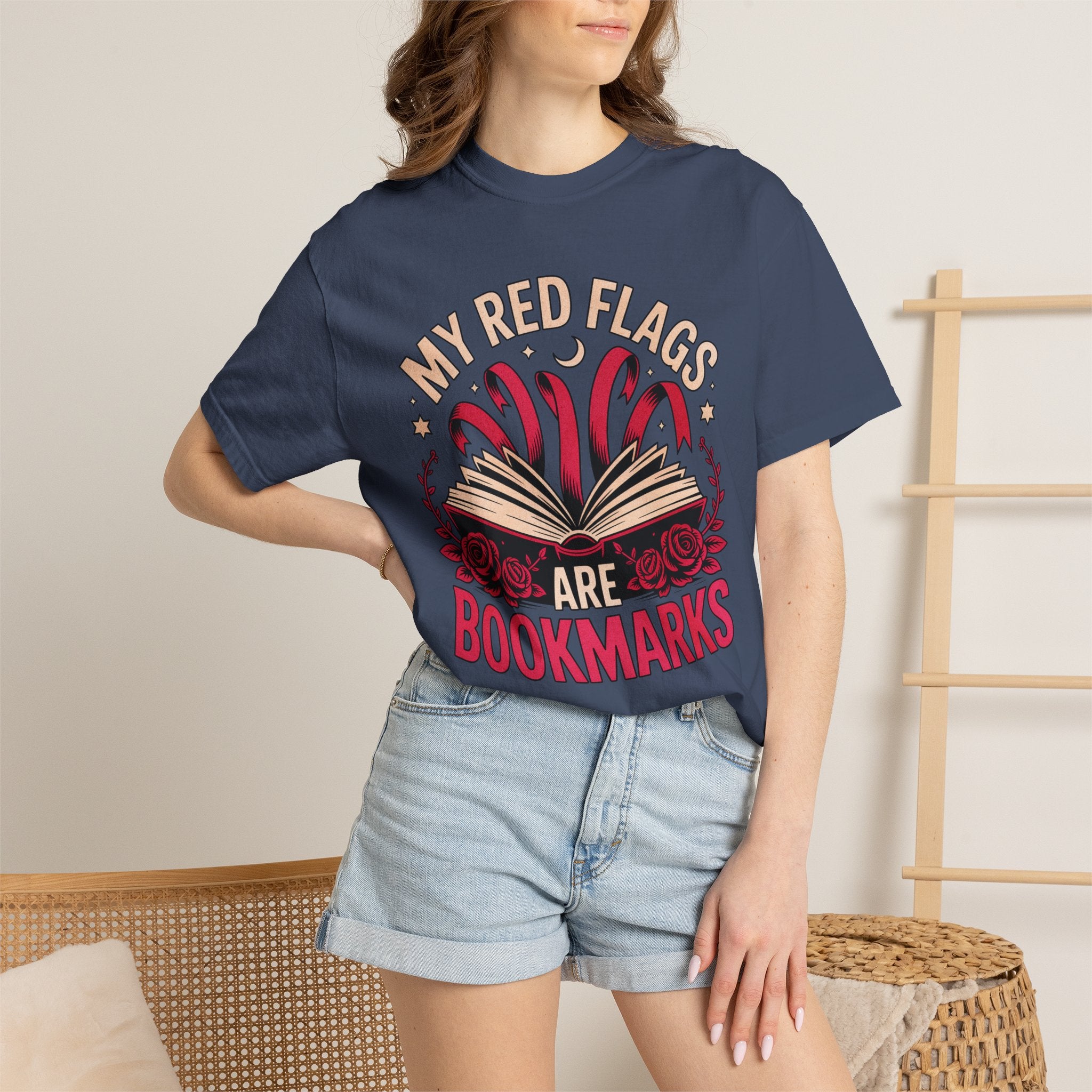My Red Flags Are Bookmarks T-Shirt