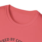 Powered By Coffee & Morally Gray Villains T-Shirt
