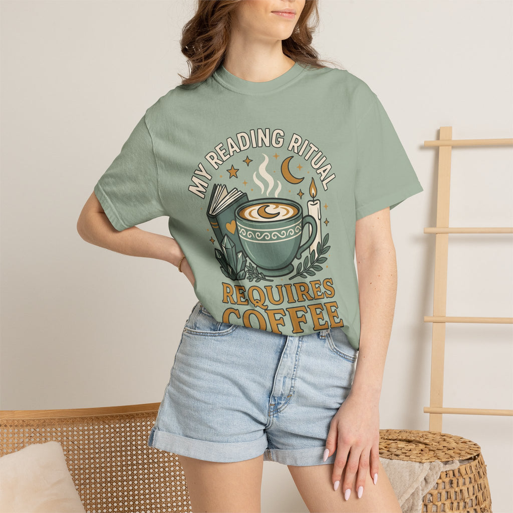 My Reading Ritual Requires Coffee T-Shirt
