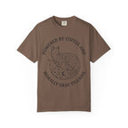 Powered By Coffee & Morally Gray Villains T-Shirt
