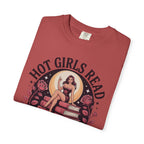 Hot Girls Read Romantasy Book Stack T-Shirt