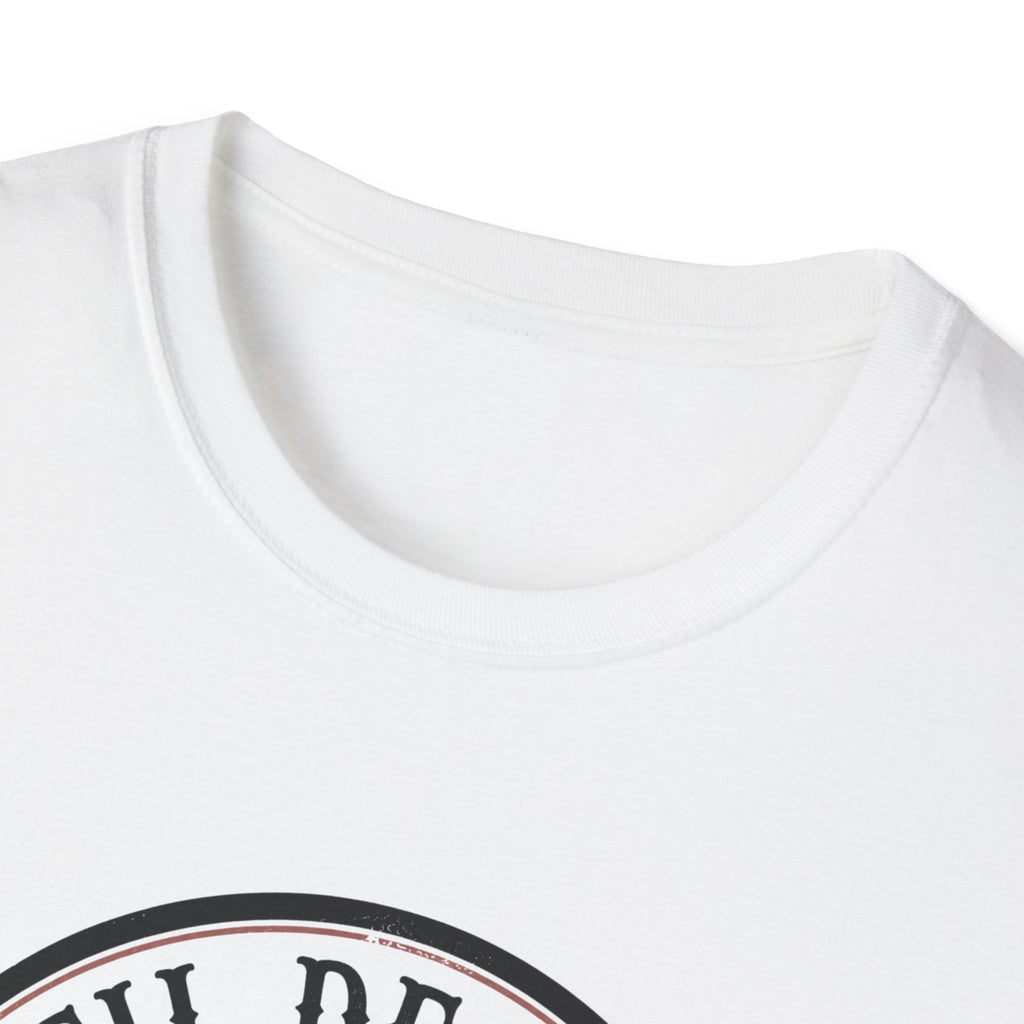 Til Death Do Us Read Circle Badge T-Shirt