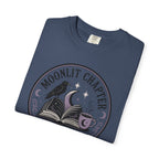 Moonlit Chapter Read After Dark Circle Badge Comfort Colors T-Shirt