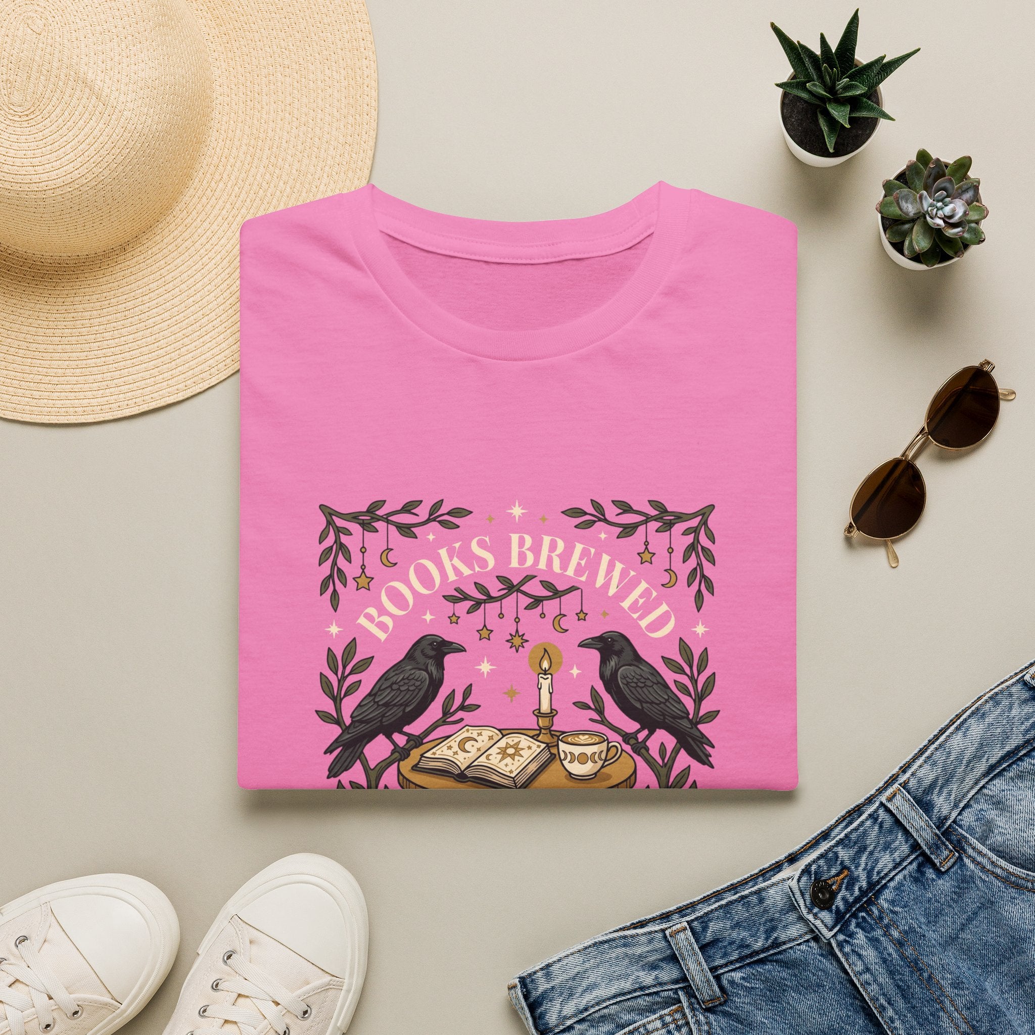 Books Brewed With Magic T-Shirt
