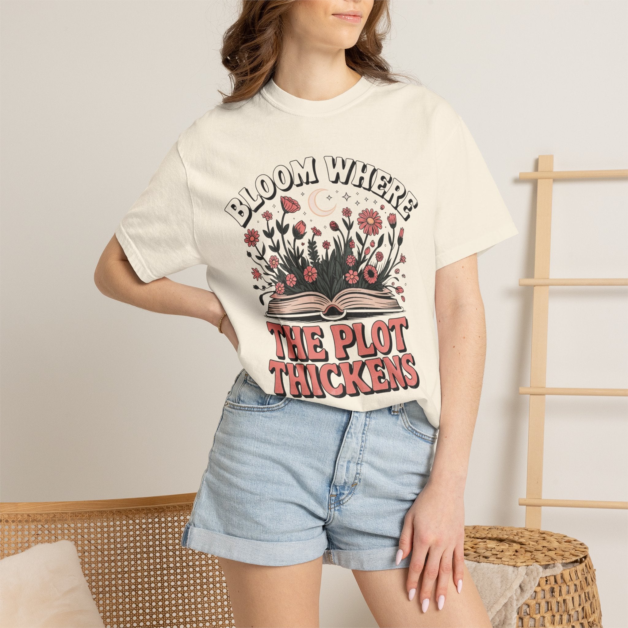 Bloom Where The Plot Thickens T-Shirt