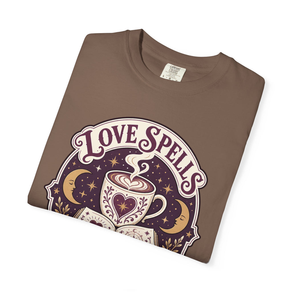 Love Spells & Lattes Crest T-Shirt