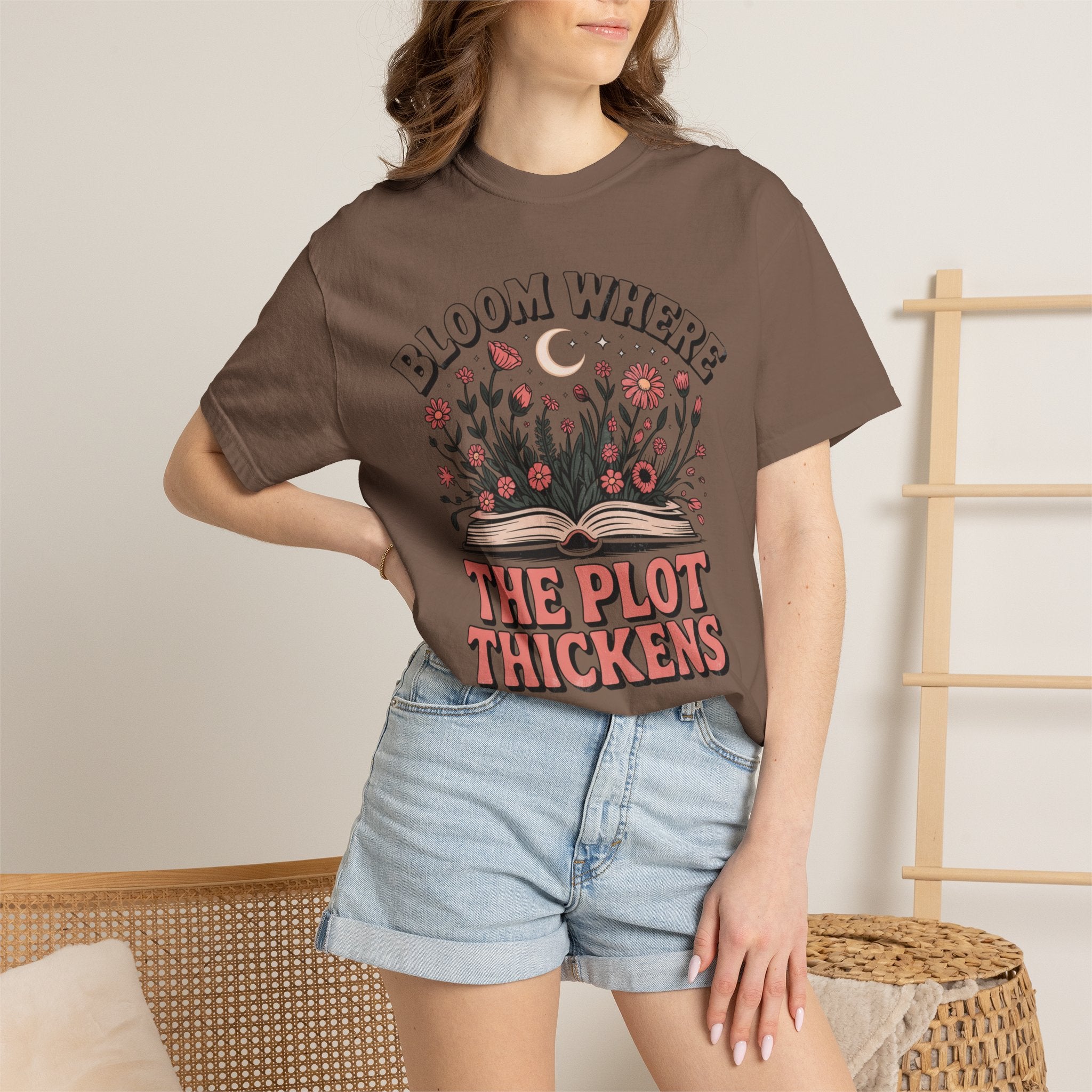 Bloom Where The Plot Thickens T-Shirt