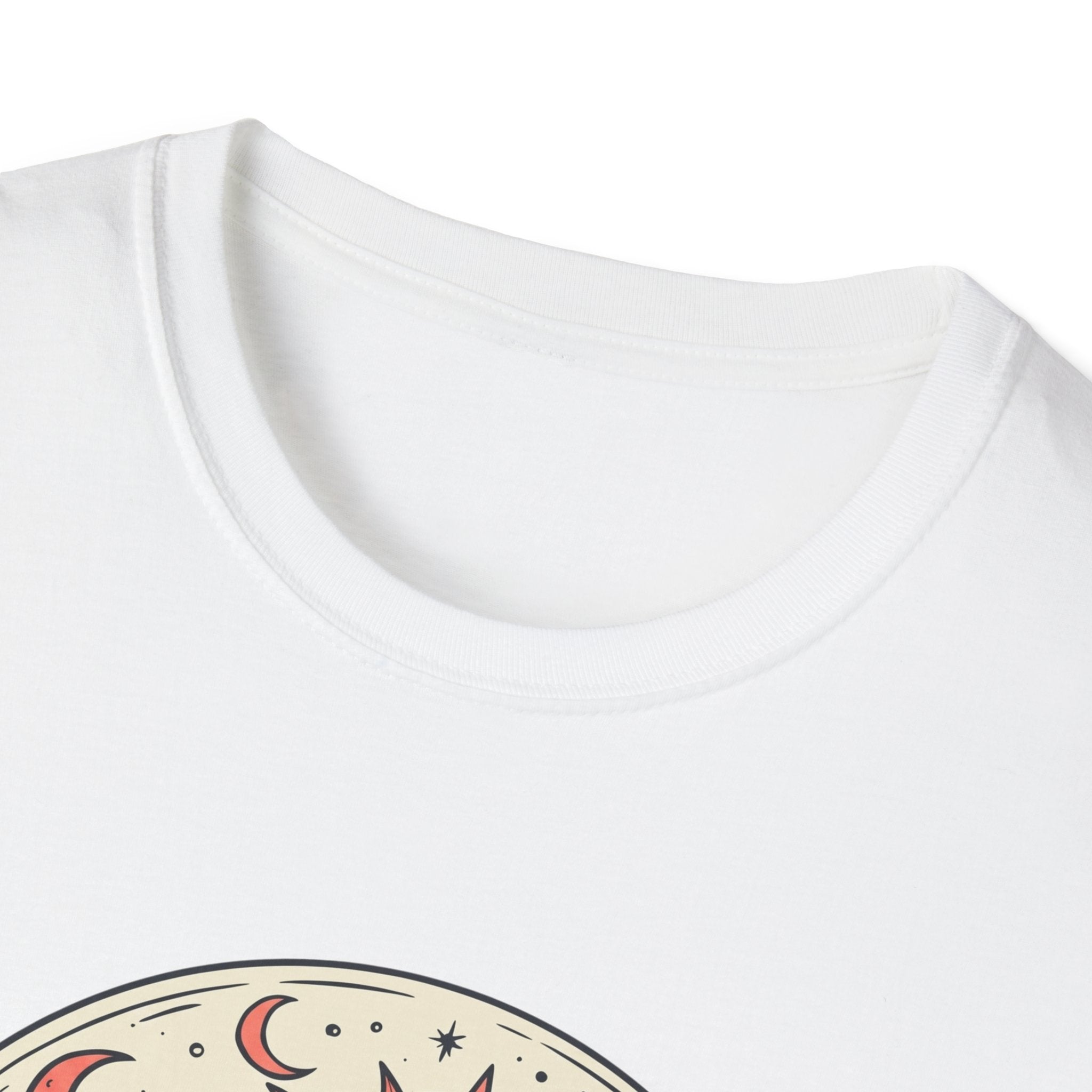 Moon Goddess Coral Graphic T-Shirt
