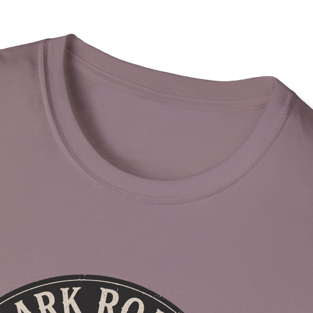 Dark Roast and Dark Romance Circle Badge T-Shirt
