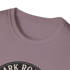 Dark Roast and Dark Romance Circle Badge T-Shirt