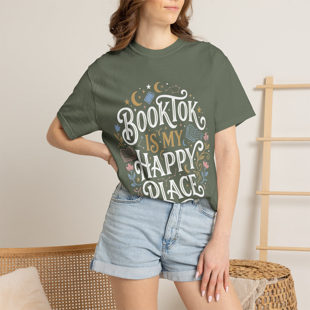 Booktok Is My Happy Place T-Shirt