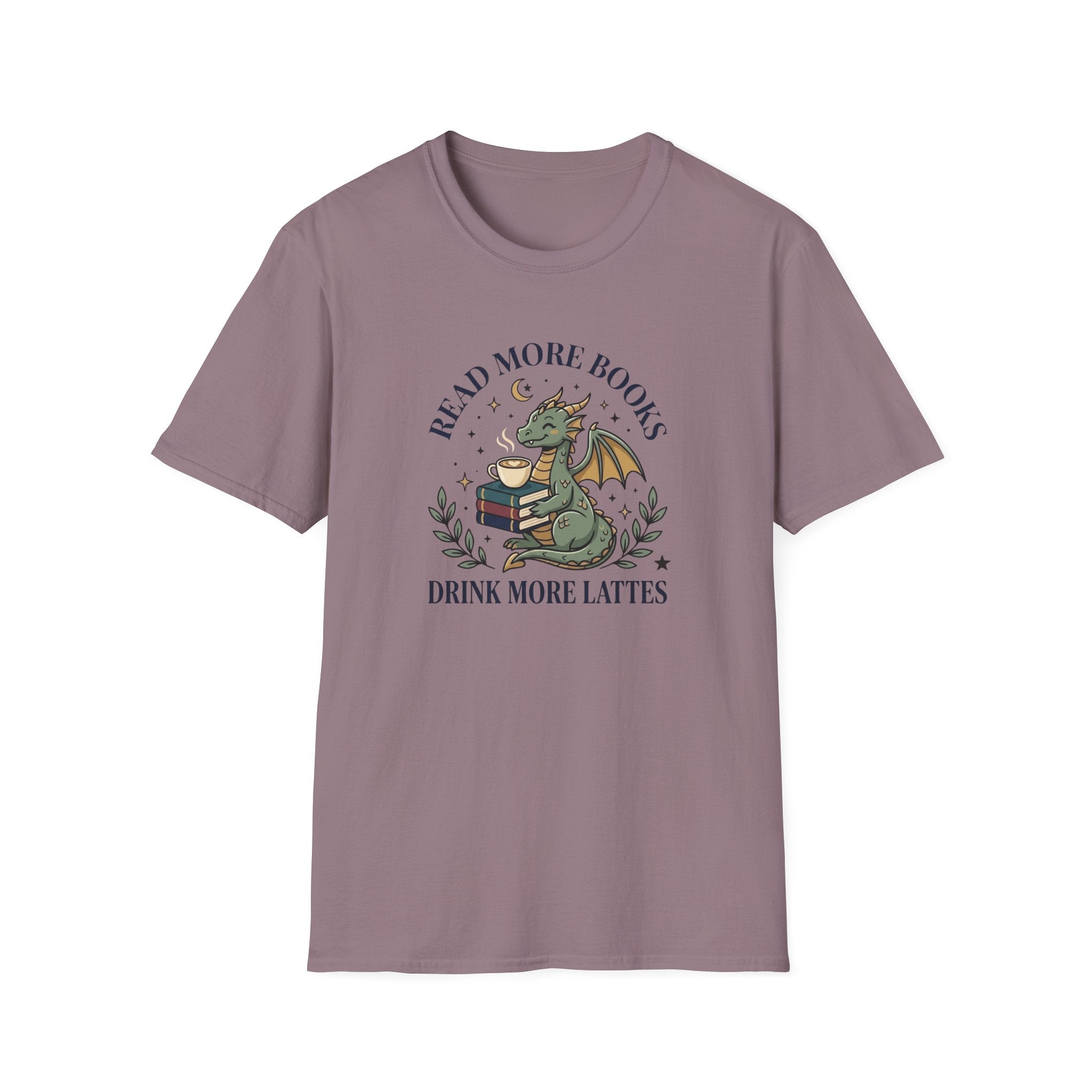 Read More Books Drink More Lattes T-Shirt
