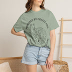 Powered By Coffee & Morally Gray Villains T-Shirt