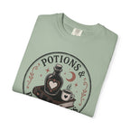 Potions & Plot Twists  Circle Badge T-Shirt