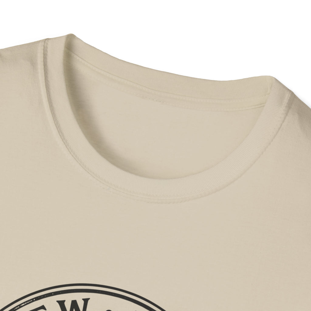 Brew Read Hex Repeat Circle Badge T-Shirt