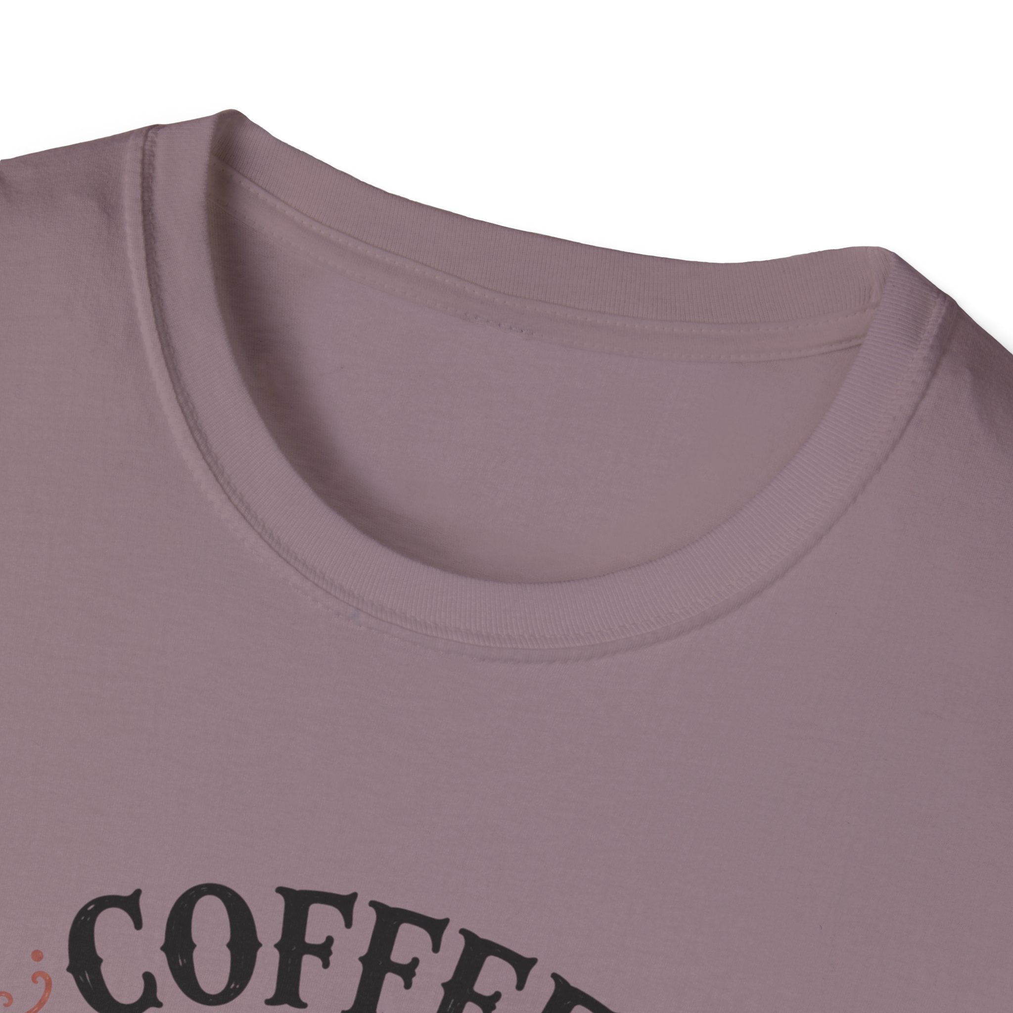 Coffee First Fictional Villains Later T-Shirt