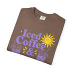 Iced Coffee & Sunshine Purple and Yellow T-Shirt