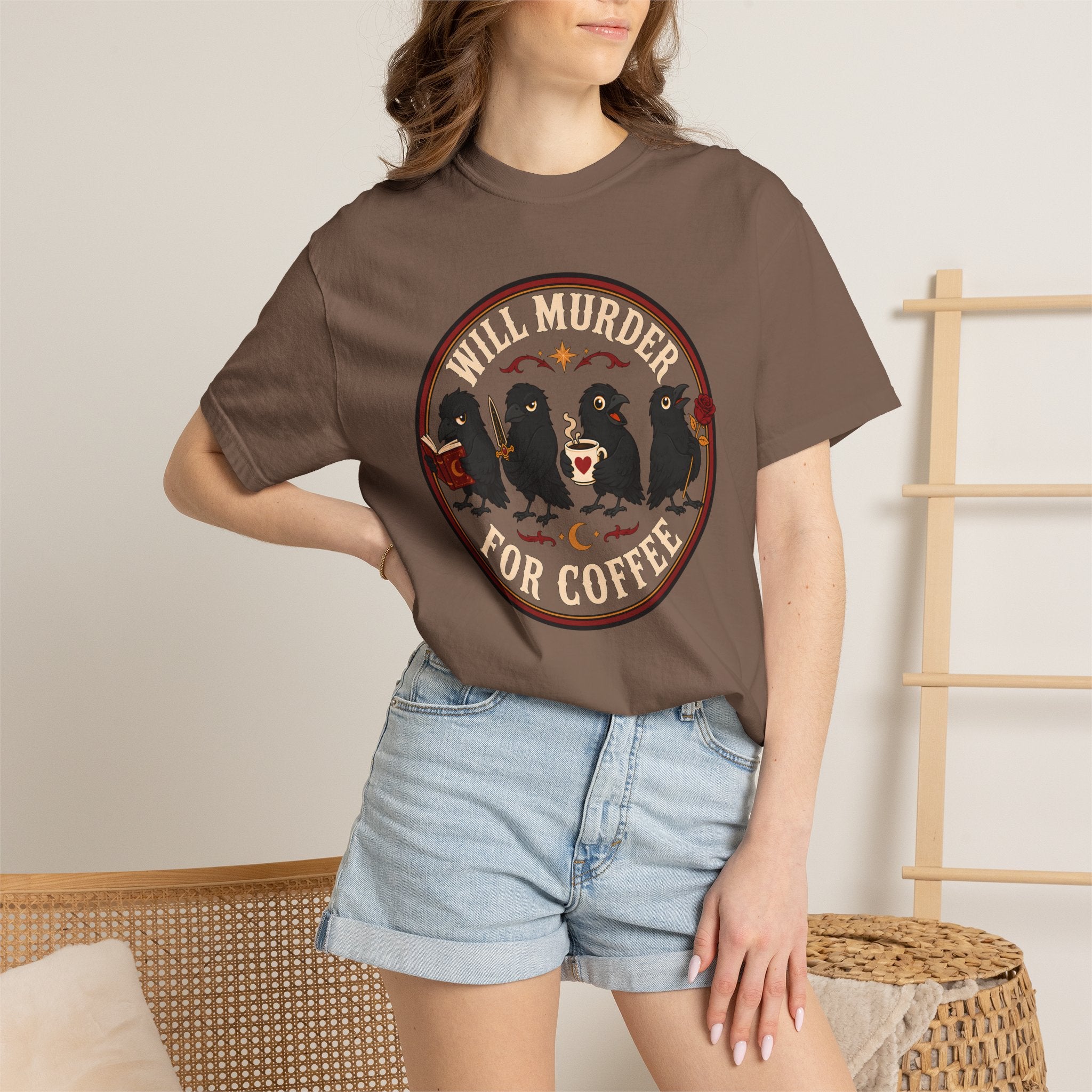 Will Murder For Coffee T-Shirt