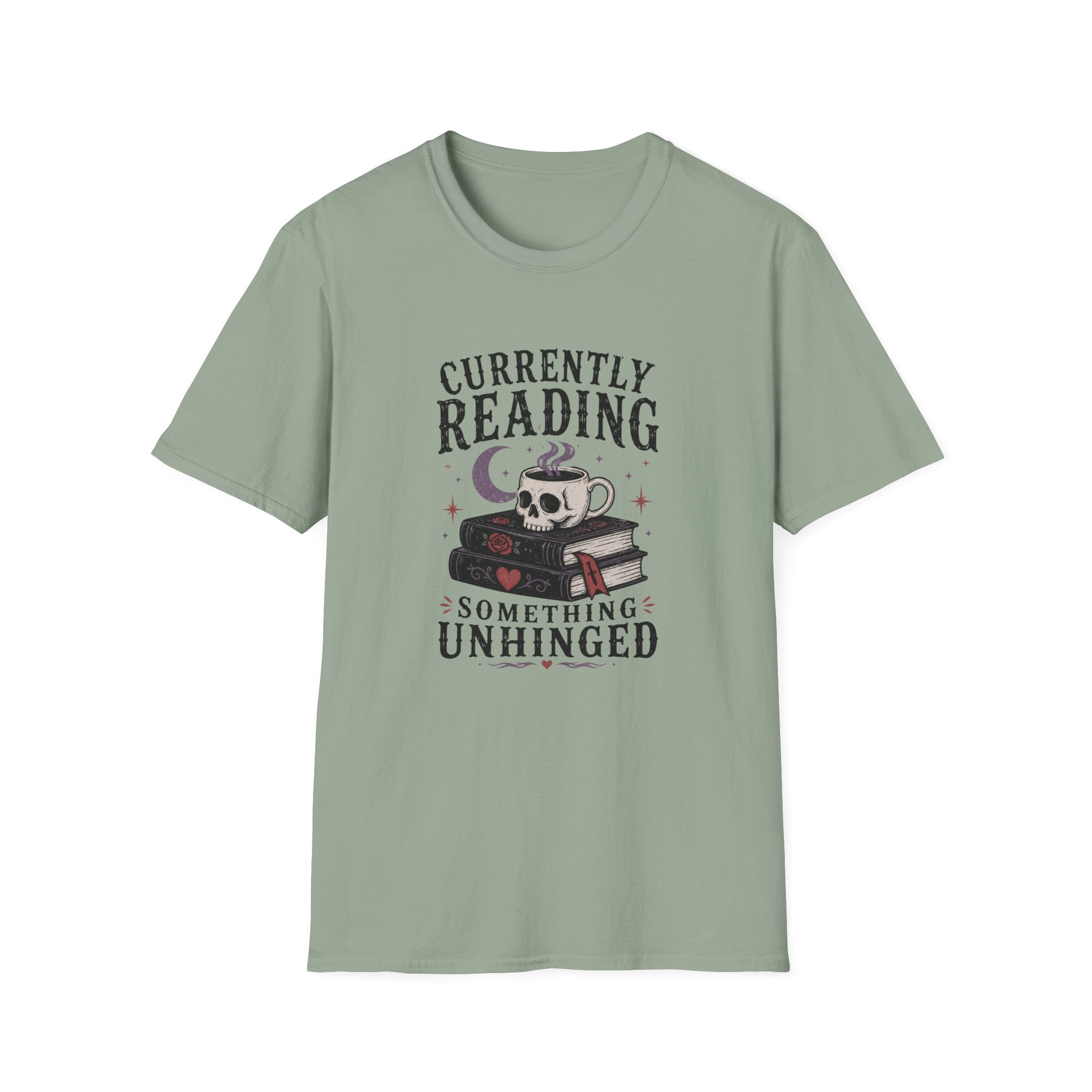 Currently Reading Something Unhinged T-Shirt