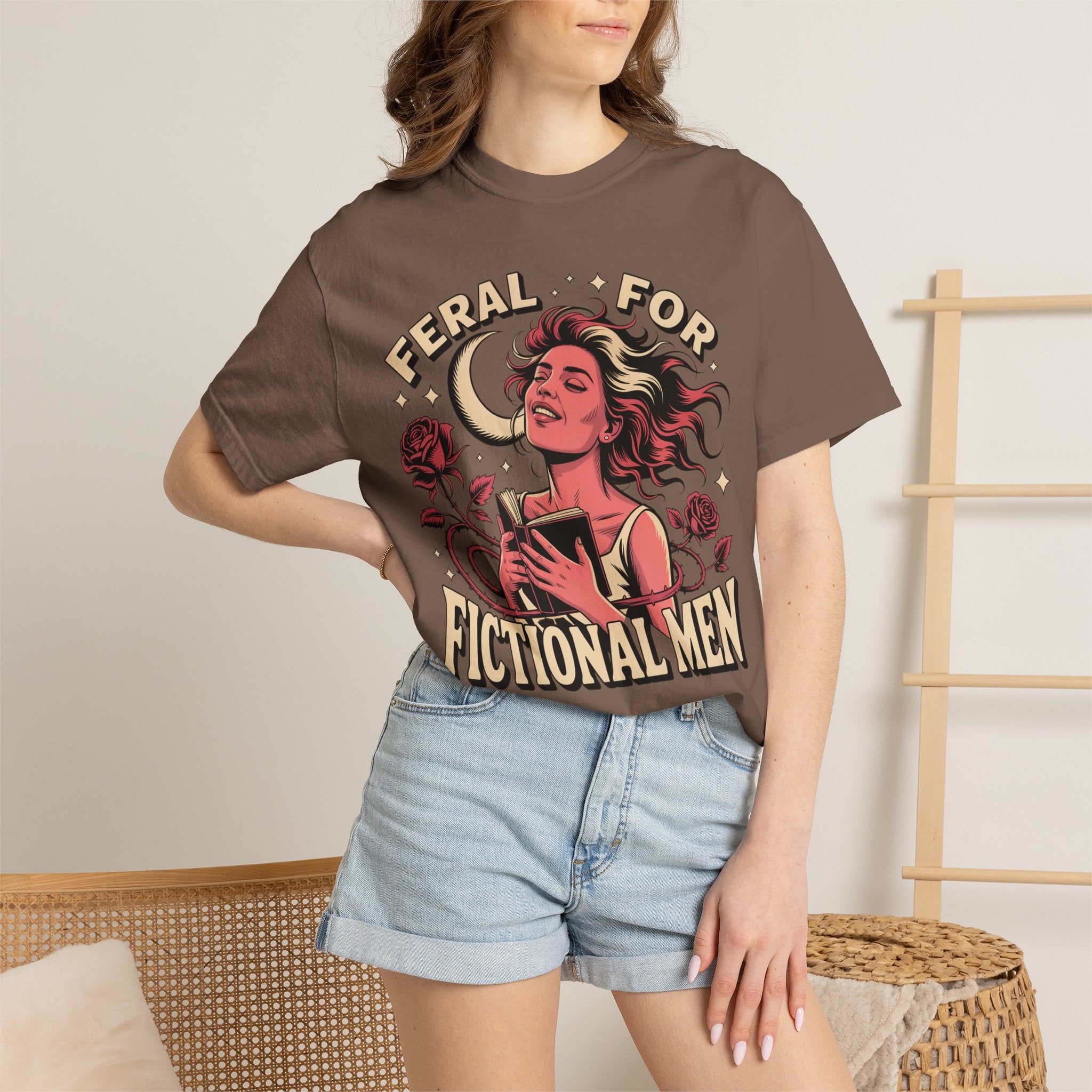 Feral For Fictional Men Poster T-Shirt