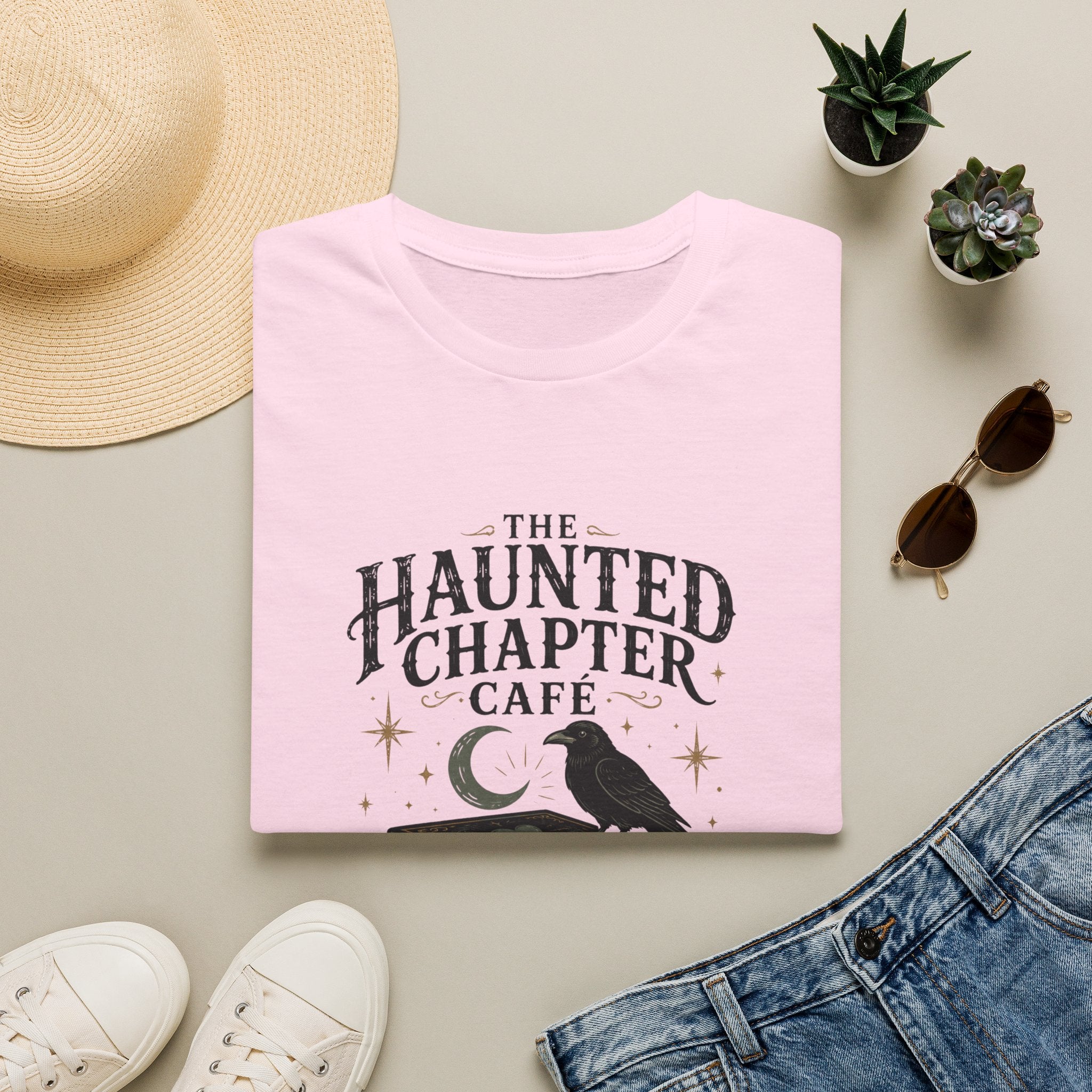 The Haunted Chapter Cafe T-Shirt