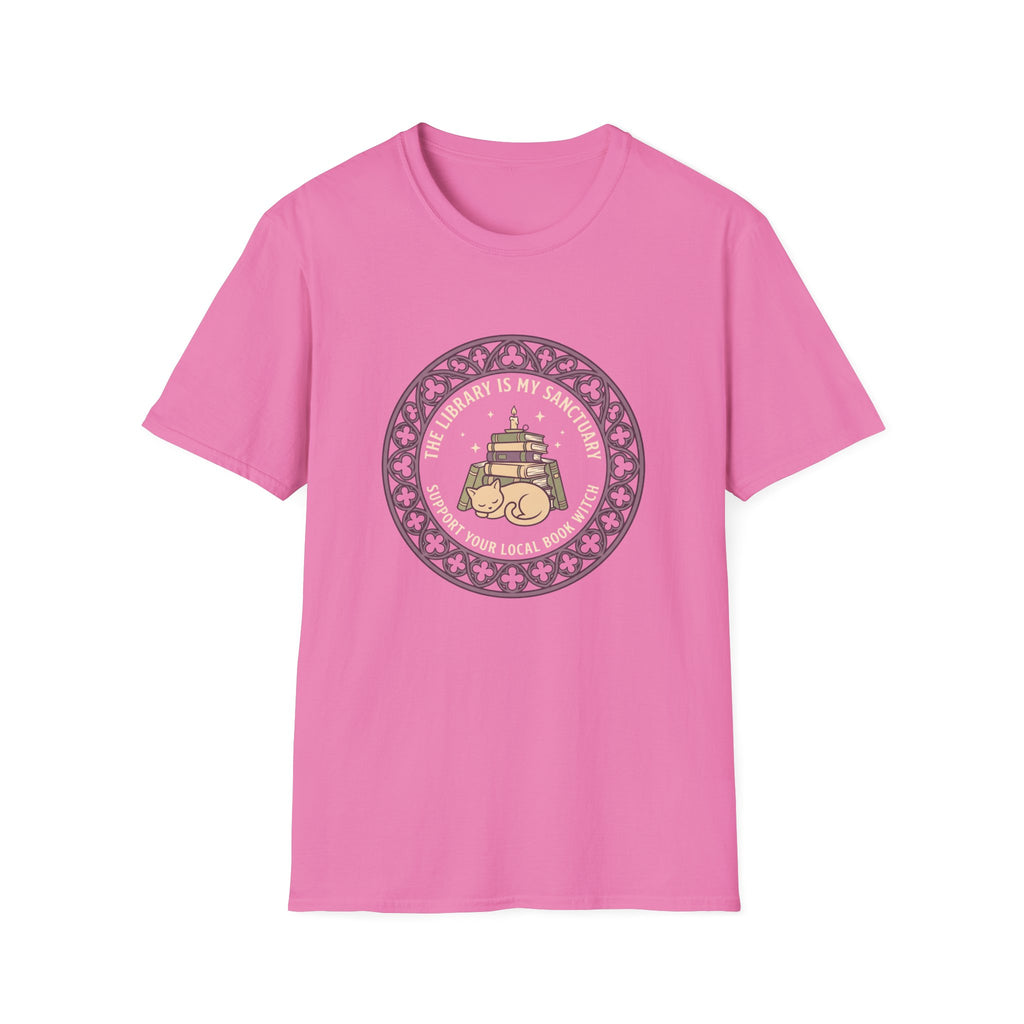 The Library is My Sanctuary T-Shirt