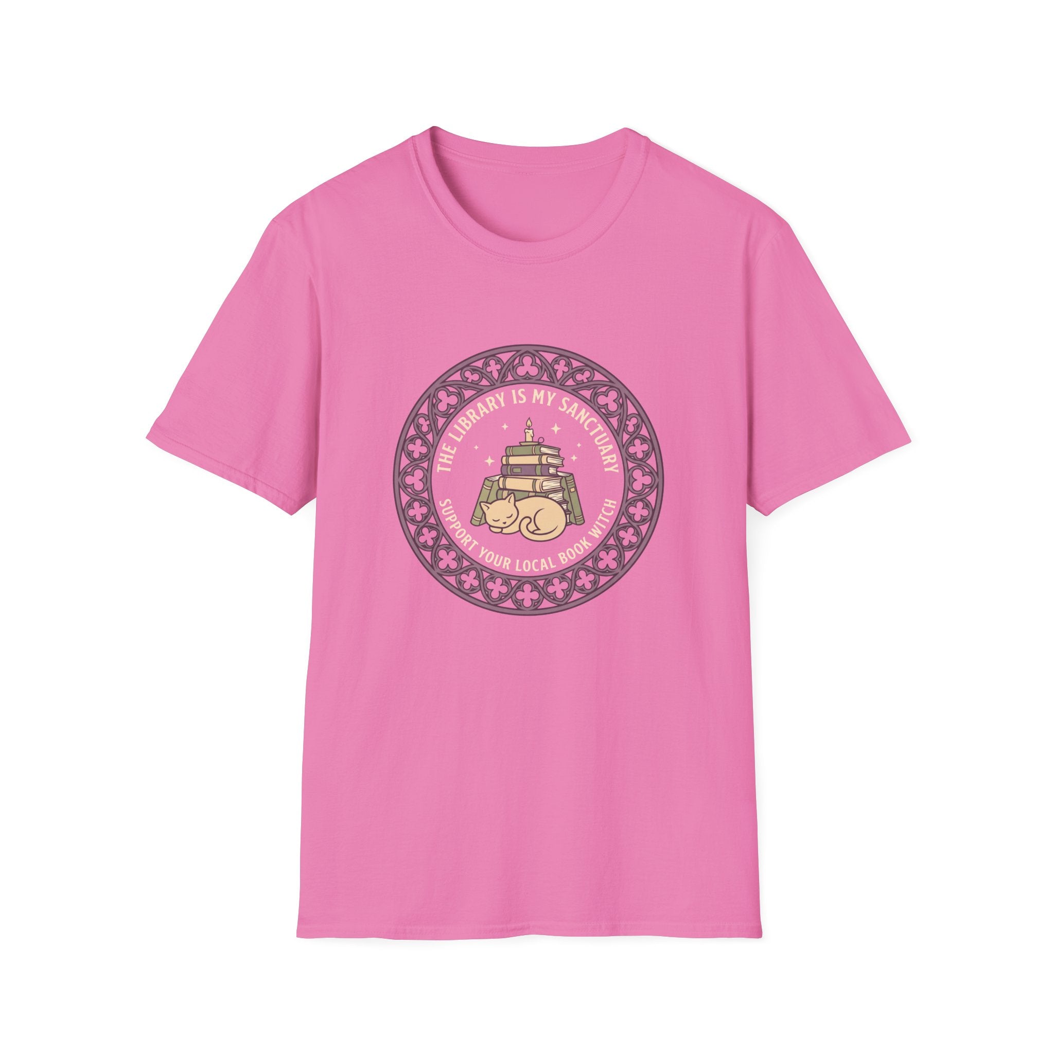 The Library is My Sanctuary T-Shirt