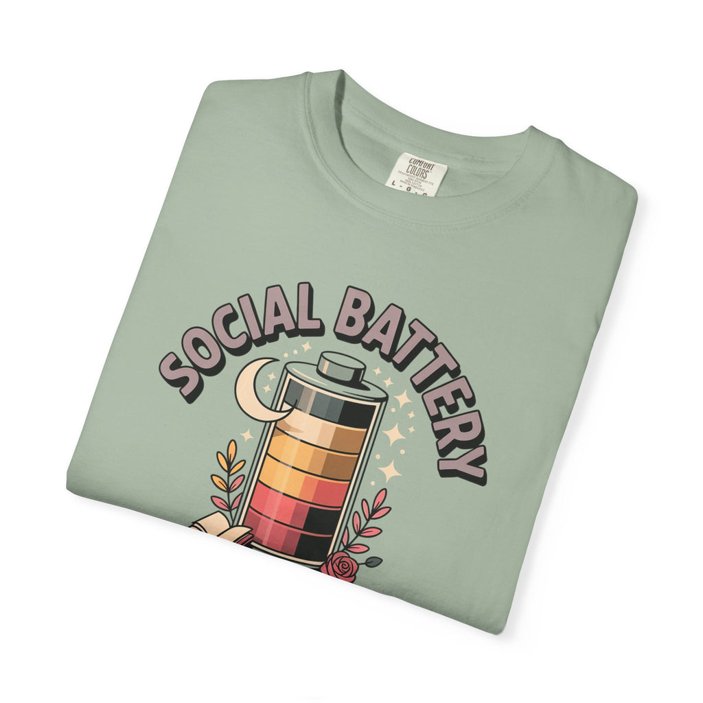 Social Battery Reserved For Romantasy T-Shirt