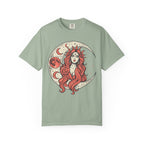 Moon Goddess Coral Graphic T-Shirt