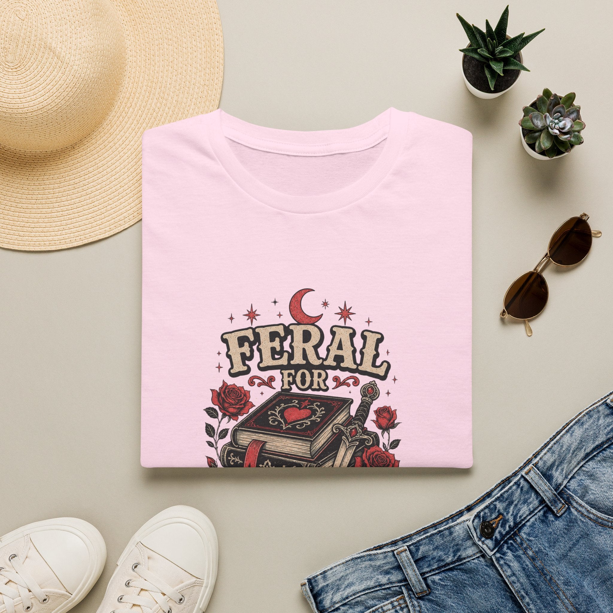 Feral for Fictional Men T-Shirt