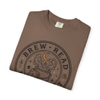 Brew Read Hex Repeat Circle Badge T-Shirt