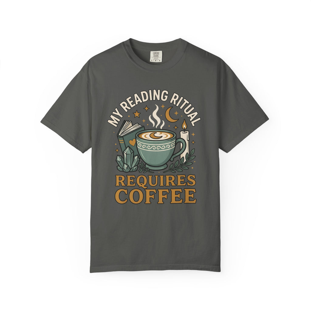 My Reading Ritual Requires Coffee T-Shirt