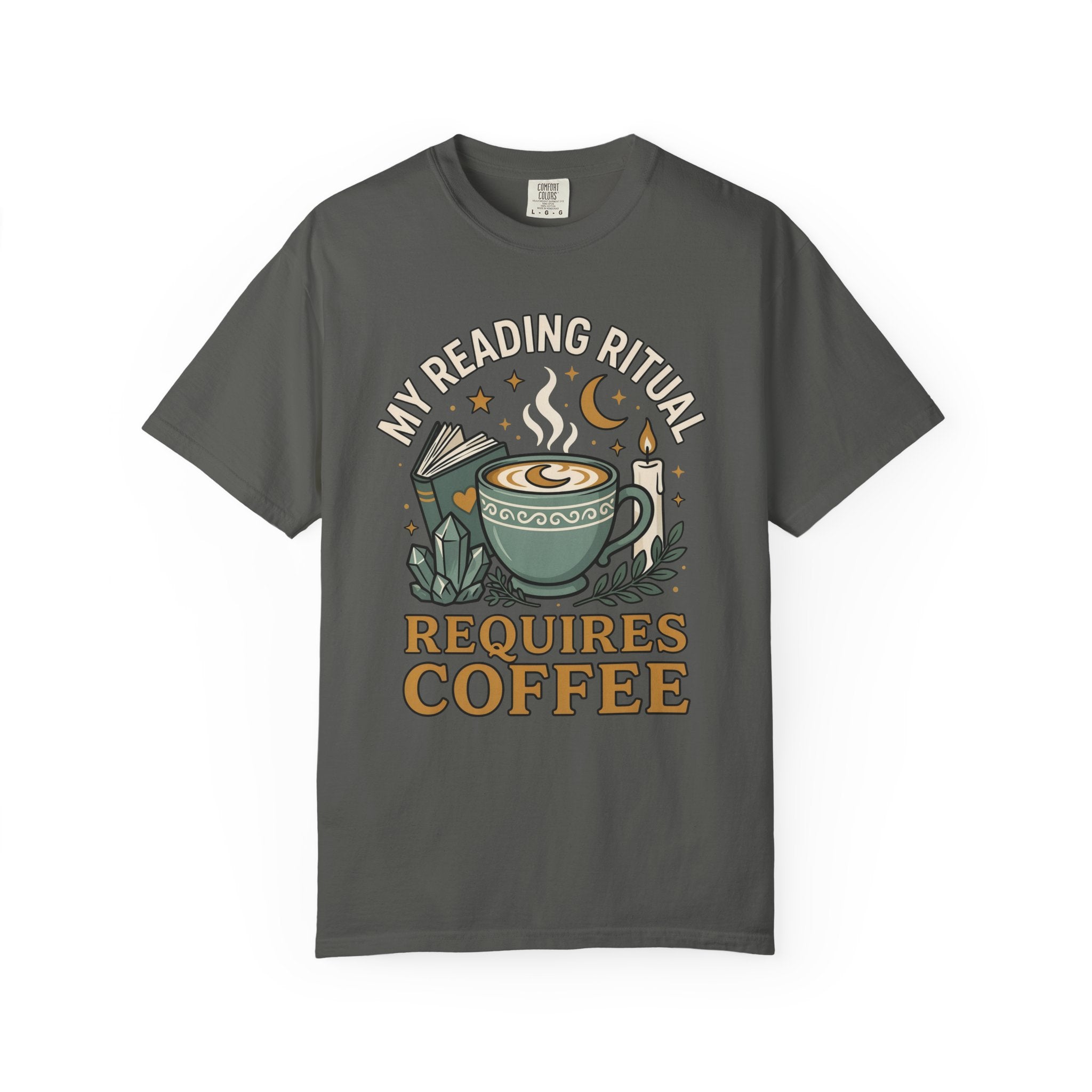 My Reading Ritual Requires Coffee T-Shirt