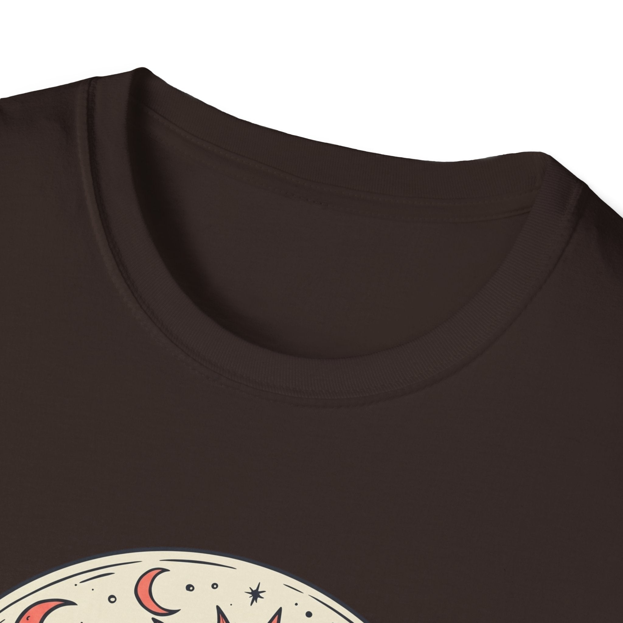 Moon Goddess Coral Graphic T-Shirt