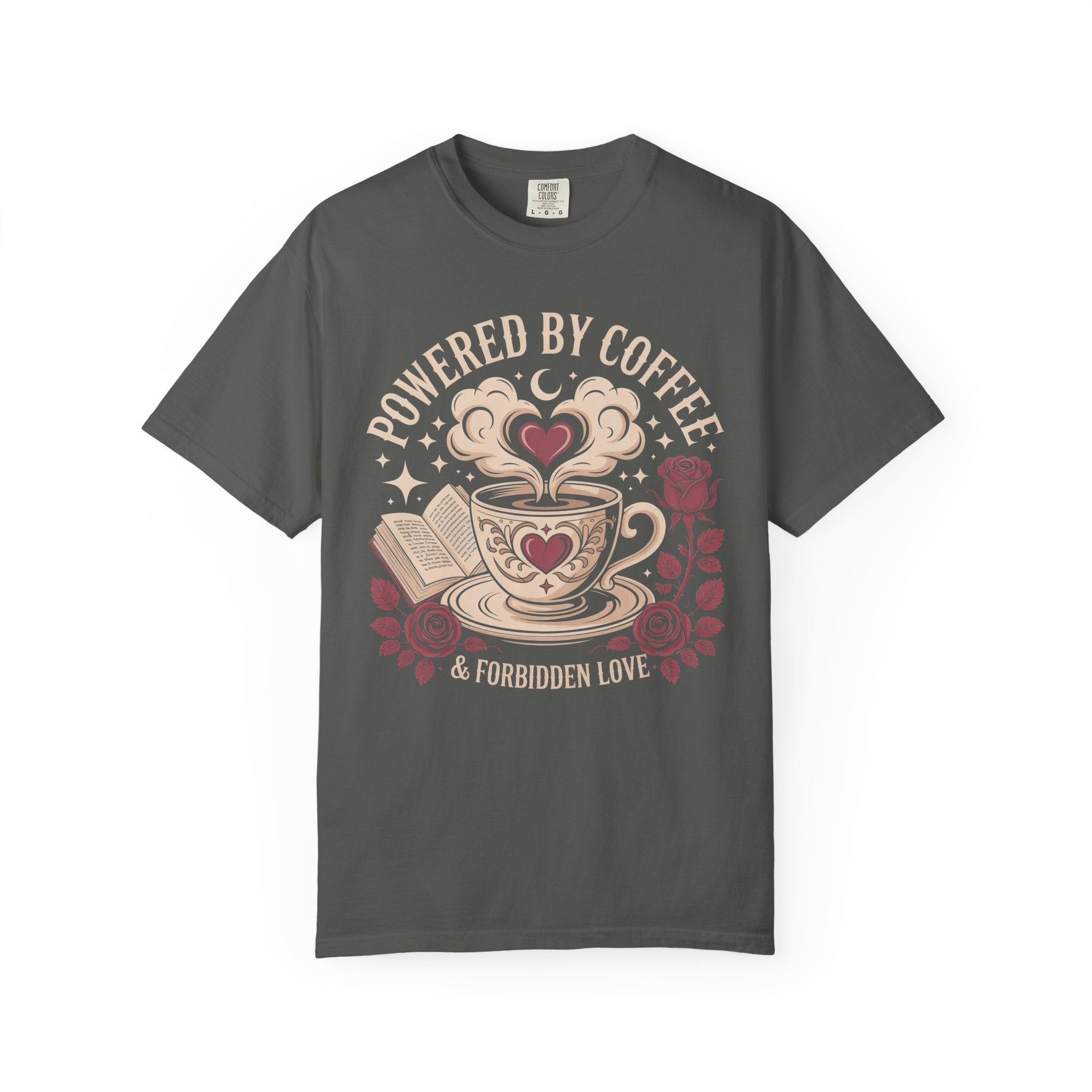 Powered By Coffee & Forbidden Love T-Shirt