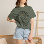 Brew Read Hex Repeat Circle Badge T-Shirt