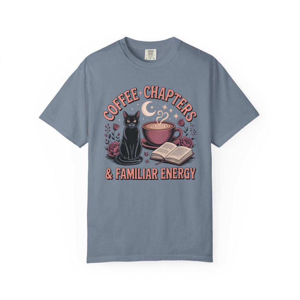 Coffee Chapters & Familiar Energy T-Shirt