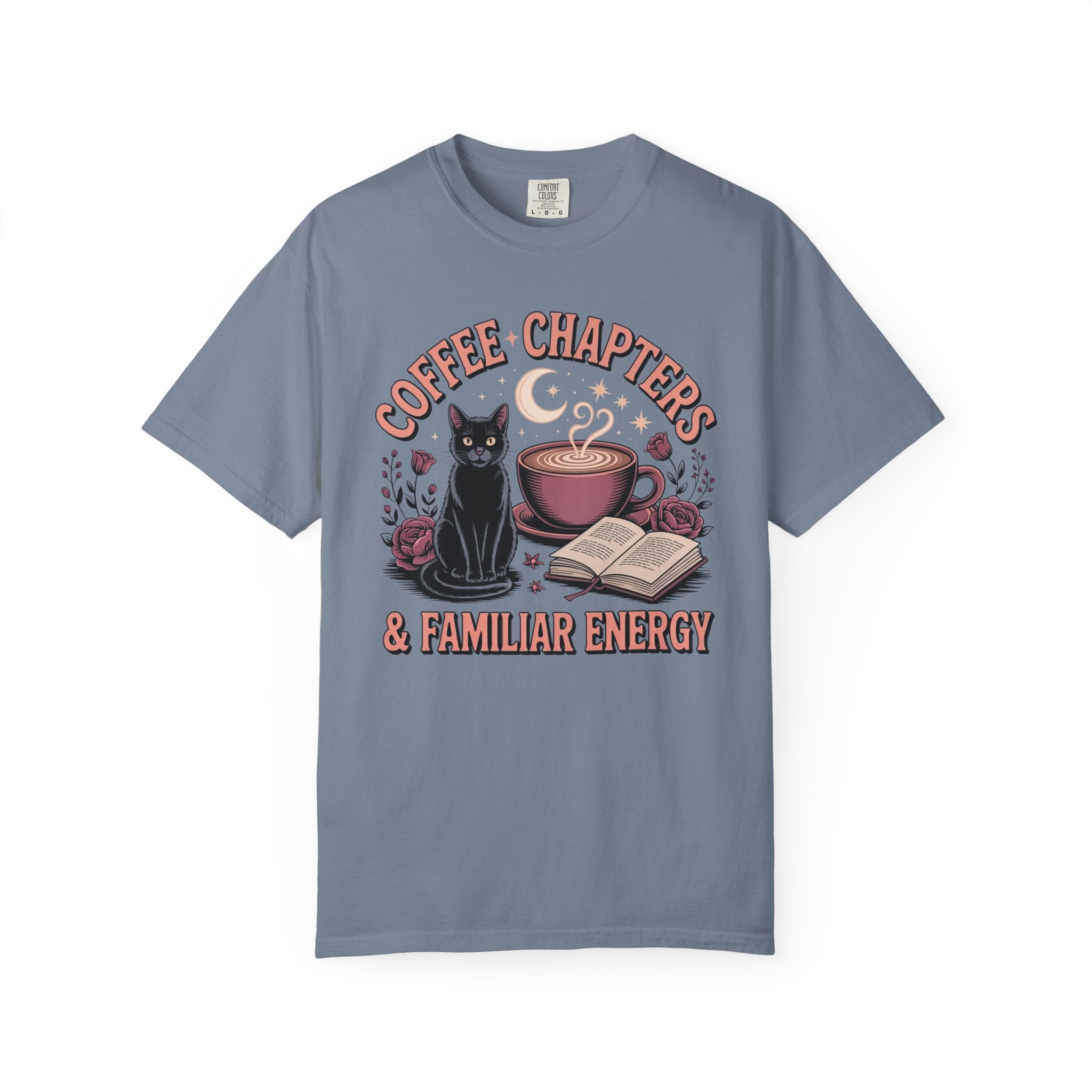 Coffee Chapters & Familiar Energy T-Shirt