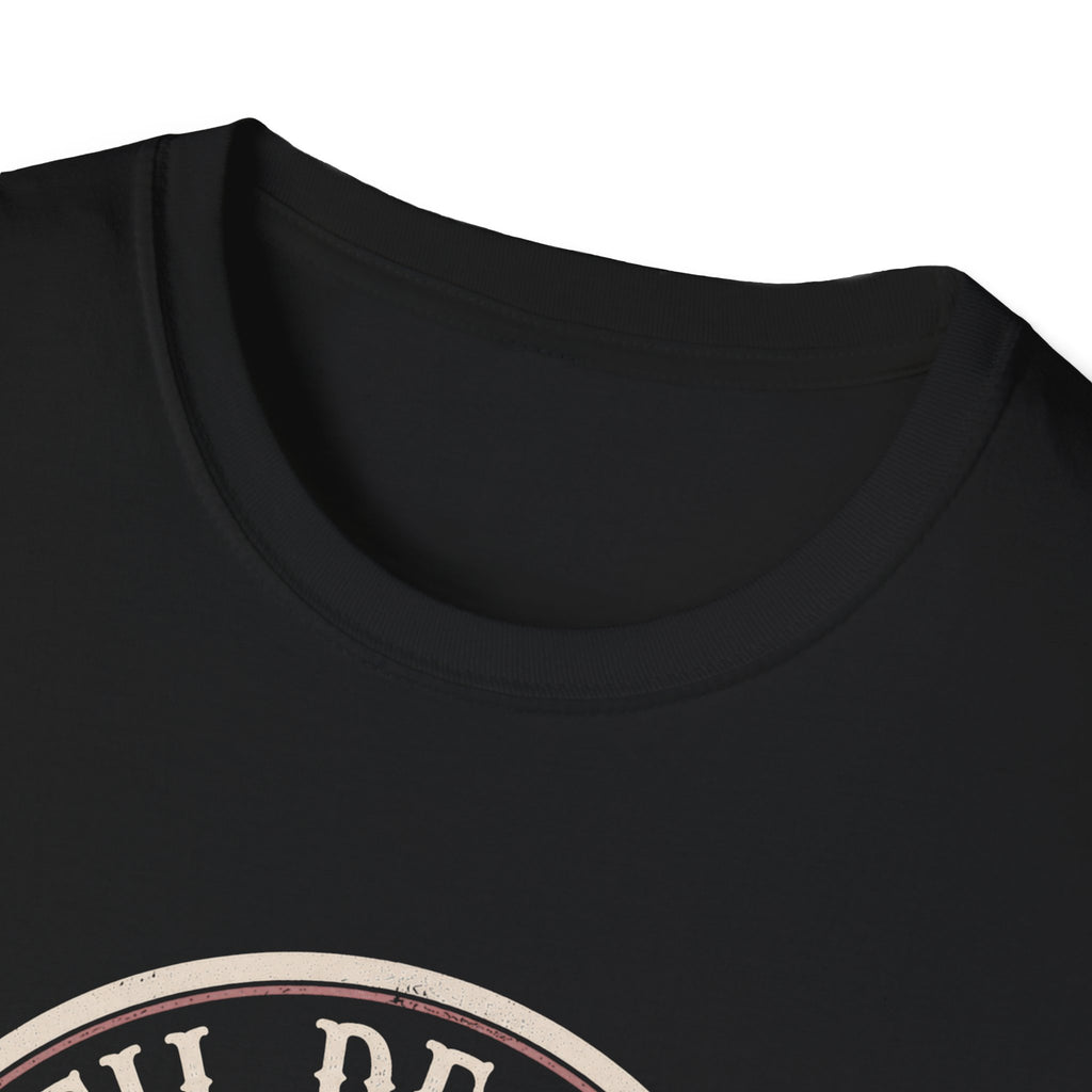 Til Death Do Us Read Circle Badge T-Shirt