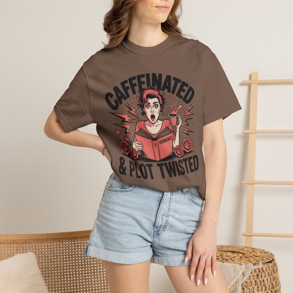 Caffeinated & Plot Twisted T-Shirt